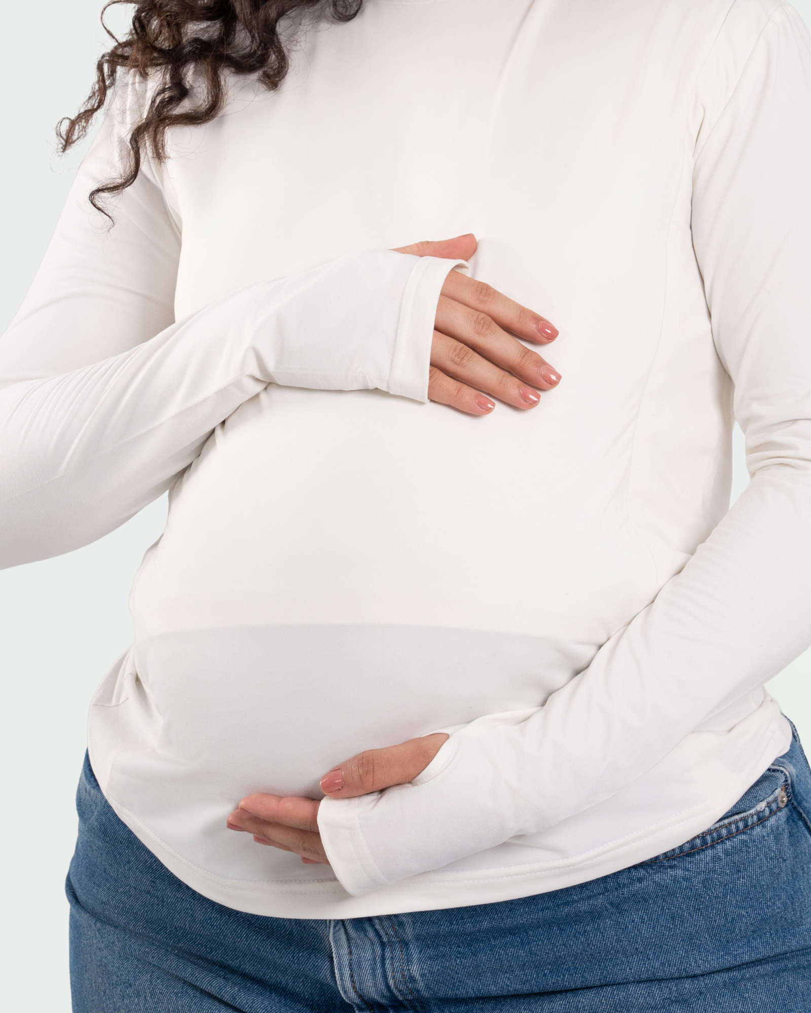 The Heart-to-Heart Basic Top White - Image 6